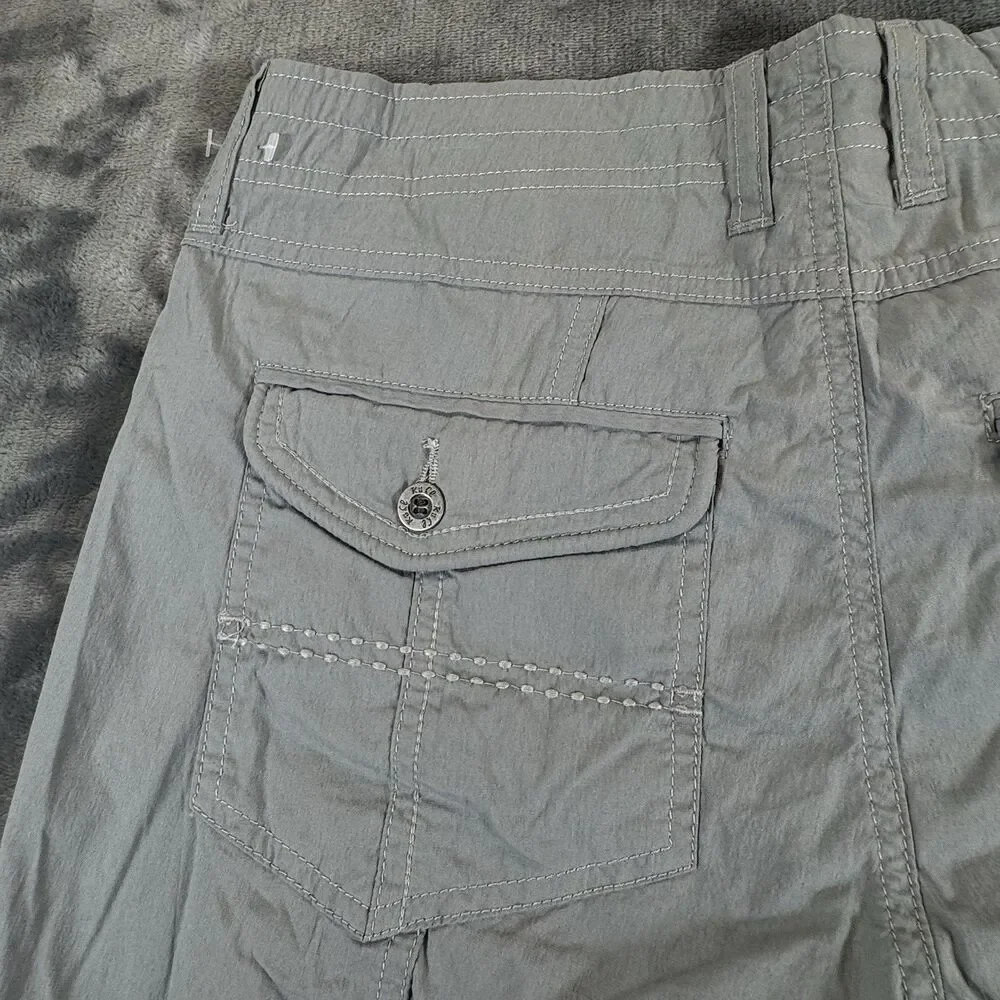 KUHL Kurve Kontra Cargo Shorts Granite 6” Ins Hiking Outdoor Lightweight NWOT